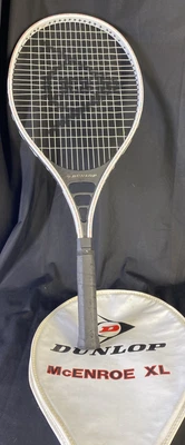 $12 • Buy Dunlop John McEnroe Xl Tennis Racket L3 L4/3/8  With Cover