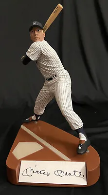 1994 Salvino MICKEY MANTLE Signed Pinstripes 10  SE Figurine W/Box COA #/950 NIB • $699.95