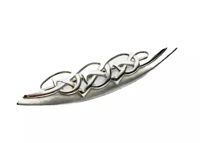 Vintage Ola Gorie Orkney Scottish Silver Brooch • £65