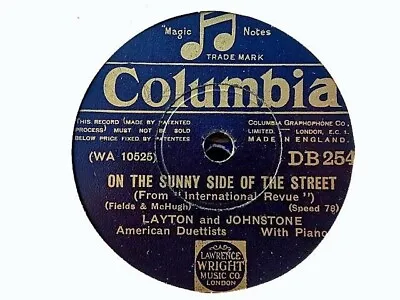 LAYTON & JOHNSTONE - CHOOSE ONE OF ANY FOUR 78 Rpm Discs • £3.99