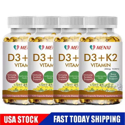 MENXI Vitamin K2 D3 Vitamin SupplementBoost Immunity & Heart HealthBone Health • $24.99