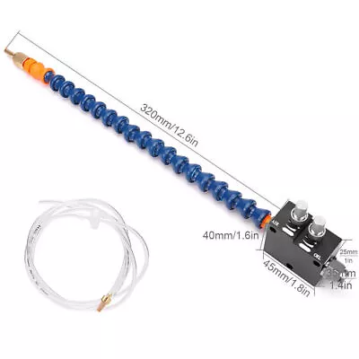 Mist Coolant Lubrication Spray System For 8mm Air Pipe CNC -Lathe Milling Drill • £13.99