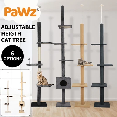 $59.99 • Buy PaWz Cat Tree Scratching Post Scratcher Tower Condo House Furniture Ceiling High