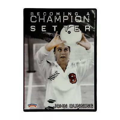 Championship Productions Volleyball DVD - Becoming A Champion Setter - Dunning • $16