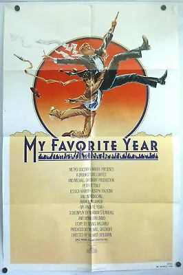 Peter O'Toole My Favorite Year Original 1982 1Sh Poster Art By John Alvin • $10.36