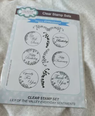 Creative Expressions - Lily Of The Valley - Clear Stamps • £2.50