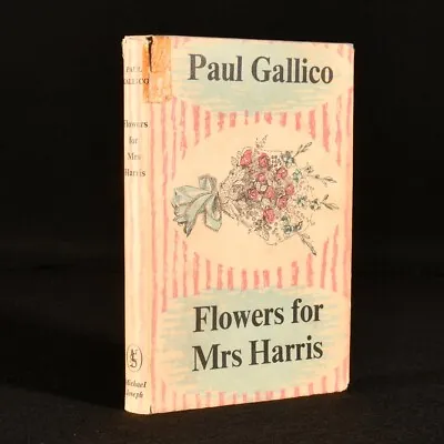 1958 Flowers For Mrs Harris Paul Gallico Mrs 'Arris Goes To Paris 1st Edition • $88.96