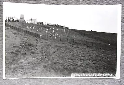 C1940's Vintage UNUSED Custer Battlefield National Monument POSTCARD Montana • $11.95