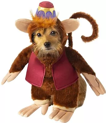 Abu Disney Aladdin Movie Monkey Cute Fancy Dress Halloween Pet Dog Cat Costume • $32.57