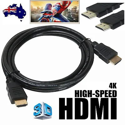 1M 1.5M 3M 10M 15M 30M HDMI Cable V2.0 4K Ultra HD 3D High Speed Ethernet Port • $10.99