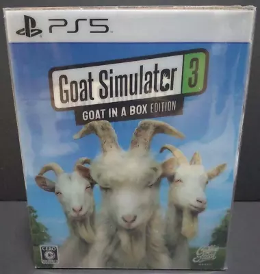 Goat Simulator 3 GOAT IN A BOX Edition PS5 PlayStation5 Japan • $172.73