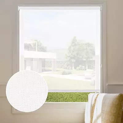 Light Filtering Roller Shades With 5% Openness Solar Screen Flame • $55.99