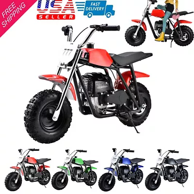 Mini Dirt Bike Gas Power 4-Stroke 40cc Pocket Bike Pit Motorcycle Up To 20Mph • $319.99