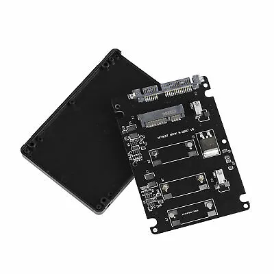 Mini PCI-e MSATA To 2.5  SATA Adapter Card Enclosure PC SSD Hard Drive Converter • $9.86
