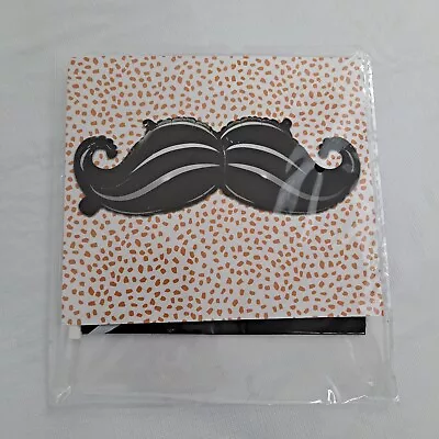 Mustache Foil Balloon Black XL • $10