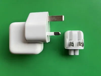 Original Apple USB Charger For IPad IPhone With USA And UK Plug Adapters • £10