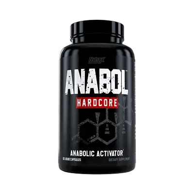 Nutrex Research Anabol Hardcore Muscle Builder And Hardening Agent - 60 Caps • $27.99