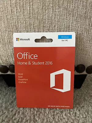 Office Home And Student 2016 For One PC Life Time Soft • $36.99