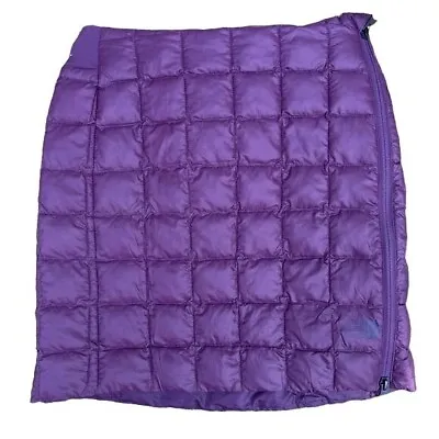 The North Face Quilted Skirt ThermoBall Eco Purple Winter Ski Vacation Size XS • $55.44