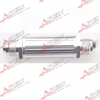 AN -6 AN6 Silver Anodised Billet Magnetic Fuel Filter 30 Micron 6AN  • $8.85
