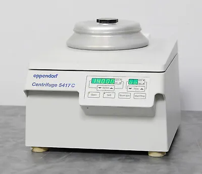 Eppendorf 5417C High-Speed Benchtop Microcentrifuge 5417 W/ F45-30-11 Rotor • $787.93