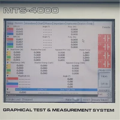 Manta MTS-4000 Graphical Test & Measurement System Serial# 11377 • $14790