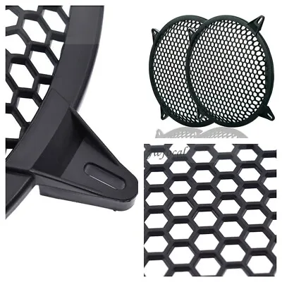 $15.09 • Buy 12 Inch Car Audio Sub Woofer Speaker Grille Cover Metal Mesh Waffle DJ PA 2pack
