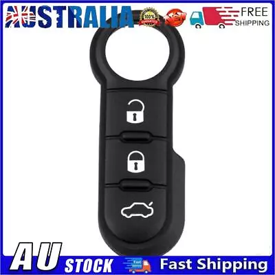 3 Button Remote Key Case Remote Car Key Case Cover For Fiat 500 Panda Abarth AU • $11.49
