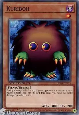 SS04-ENA13 Kuriboh Common 1st Edition Mint YuGiOh Card • £0.99