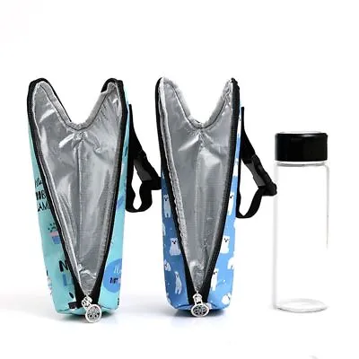 $6.62 • Buy Travel Cup Baby Accessories Stroller Hang Bags Bottle Bag Warmer Insulation Bag