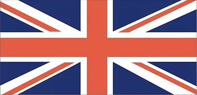 £4.50 • Buy England Union Jack Flag Sticker X 2  Self Adhesive Laminated Vinyl Decal 