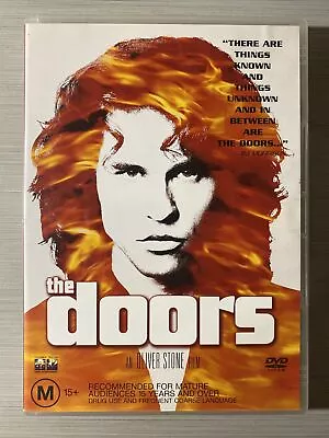 Doors The  (DVD 1991) - Val Kilmer  Meg Ryan - Like New Region 4 • $7.95