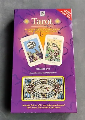 Tarot Cards & Book  Jonathan Dee/Shirley Barker 78 Cards 64 Page Book Boxed • £5.49