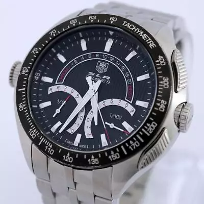 Authentic Tag Heuer Mercedes Benz Slr Caliber S Laptimer Cag7010.ba0254 Gents • $1985.50