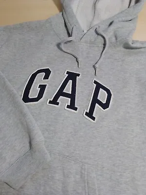 GAP Spell Out Grey Hoodie Size Medium • £20