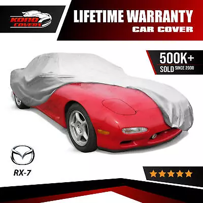Mazda RX-7 4 Layer Car Cover Fitted In Out Door Water Proof Rain Snow Sun Dust • $50.95