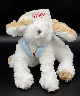 $16.95 • Buy Bunnies By The Bay Skip It Puppy Dog/Sailor Hat  Ahoy Mate  Plush Stuffed Animal