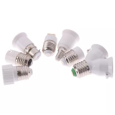 E27 GU10 E14 B22 E12 G9 Bulb Adapter Lamp ConverterPYXDS • £5.02