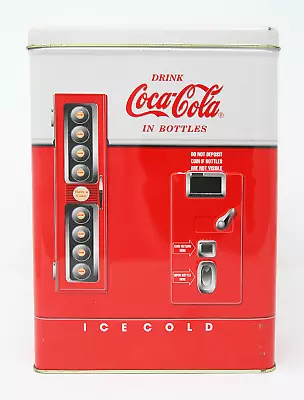 Coca-Cola Vending Machine Tin 1997 • £7.60