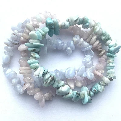£14.95 • Buy Crystal Gemstone Bracelet Natural Stone Chip BUY 2 GET 1 FREE