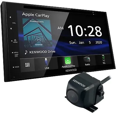 Kenwood DDX5707S 6.8  DVD/CD Car Stereo With AM/FM RDS + CMOS-230 Backup Camera • $369