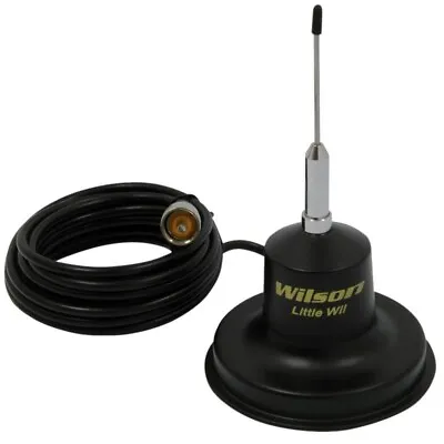 Wilson Little Wil Magnet Mount CB Radio Antenna Kit - 300 Watts 15' Coax Cable • $59.95