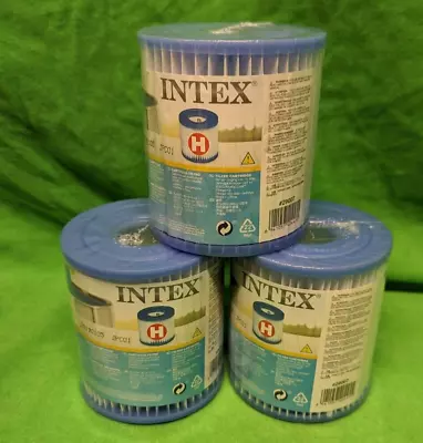 Intex Filter Size H For Swimming Pool Spa Or Hot Tub. JOB LOT OF 3 • £9.99