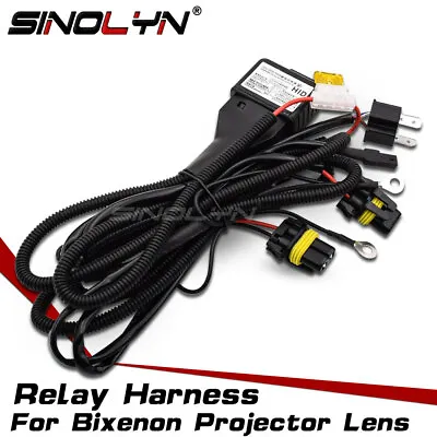$14.99 • Buy 12V 35W/55W HID H4 HB2 9003 High Low Hi/ Lo Bi Xenon Controller Relay Harness