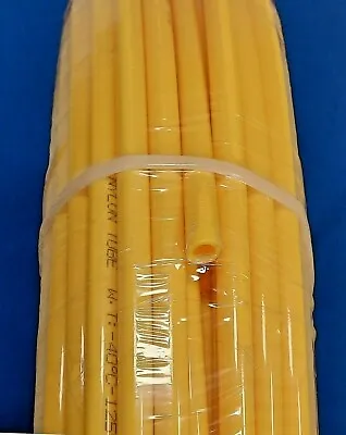 3/8  OD Food Grade DOT  Nylon Air Line Brake Hose Tube Yellow Sale By Feet • $1.50