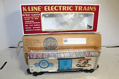 K-Line Electric Trains K-6491 TTOS Southern Division 25th Anniversary Box Car • $25