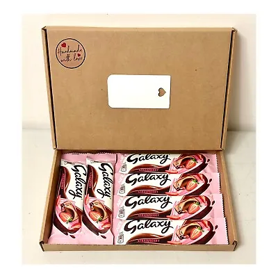 NEW Galaxy Strawberry Flavoured Chocolate Bar Hamper DUBAI IMPORT RARE GIFT :: • £13.95