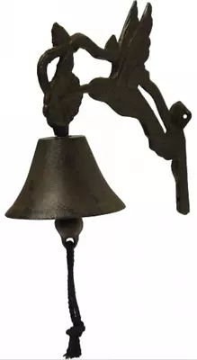 Vintage Cast Iron Hummingbird Door Bell • $59.95