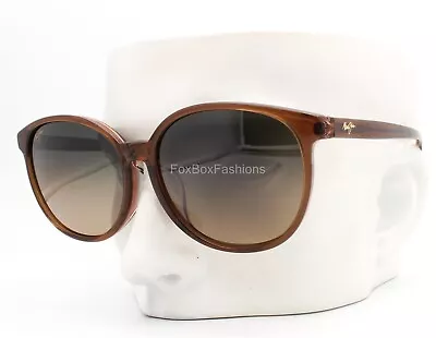 Maui Jim MJ 796-18C Water Lily Sunglasses Crystal Brown W/case • $130