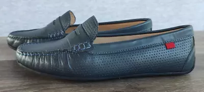 Marc Joseph New York East Village Comfort Leather Penny Loafers Blue Size 9.5 • $28.95